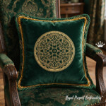 Ornement islamique RedWork Motif de broderie machine gratuit