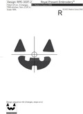 Jack-O-Lantern Face Machine embroidery design - 2 sizes
