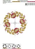 Jacobean Pomegranate Wreath - 4 sizes