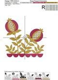 Jacobin Pomegranates bush - 6 sizes
