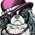 Japanese Chin Girl - 4 sizes