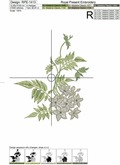 Jasmine Machine Embroidery Designs - 2 in 1