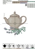 Kettle with Lavender - 4 sizes