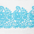 Lace Oriental Border Machine Embroidery Design - 2 sizes