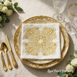 Lace-Effect Square Machine Embroidery Design