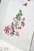 Large Jacobean Songbird and Blooms - 3 sizes