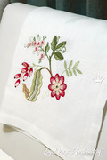 Large Jacobean Songbird and Blooms - 3 sizes