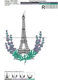 Lavender Eiffel Tower - 3 sizes