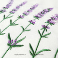 Lavender border - 6 sizes