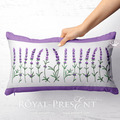 Lavender border - 6 sizes