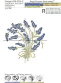 Lavender bush - 3 sizes