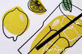 Lemonade glass Set of Machine Embroidery Designs - 2 sizes