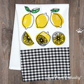 Lemons Machine Embroidery Designs Set - 2 sizes