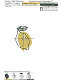 Lemons Machine Embroidery Designs Set - 2 sizes