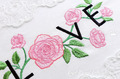 Lettering LOVE with Roses Machine Embroidery Design - 6 sizes