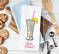 Long Island Cocktail Machine Embroidery Design - 2 sizes