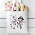Lovers Girl and Boy Machine Embroidery Designs - 4 sizes