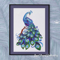 Luxurious Peacock - 3 sizes
