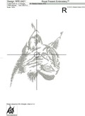Lynx Head - 5 sizes