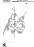 Lynx Head - 5 sizes