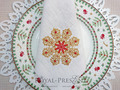 Sparkling Christmas Snowflake Machine Embroidery Design - 3 sizes