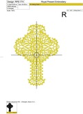 Machine Embroidery Design Amazing Cross