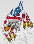 American Fierce Patriotism Eagle - 6 sizes