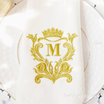 Art Nouveau monogram blank - 2 sizes