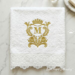 Art Nouveau monogram blank - 2 sizes