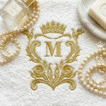 Art Nouveau monogram blank - 2 sizes