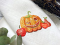 Machine Embroidery Design Autumn Pumpkin