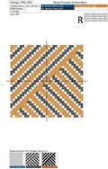 Machine Embroidery Design Bargello