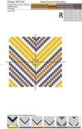 Machine Embroidery Design Beautiful Bargello