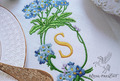 Blank Monogram Forget-me-not