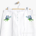 Blue Forget-me-nots Machine Embroidery Design