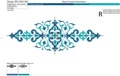 Blue Ottoman motif - 5 sizes