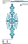 Blue Ottoman motif - 5 sizes