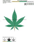Cannabis Leaf - 3 sizes