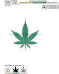 Cannabis Leaf - 3 sizes
