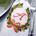 Holiday Holly Wreath