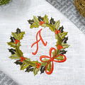 Holiday Holly Wreath