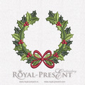 Holiday Holly Wreath