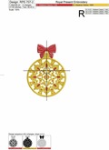 Jewelry Elegant Ruby Christmas Ball - 5 sizes