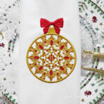 Jewelry Elegant Ruby Christmas Ball - 5 sizes