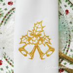 Festive Holly and Bells