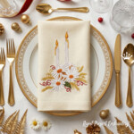 Christmas Daisy Candle Glow