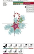 Machine Embroidery Design Christmas candy - 3 sizes