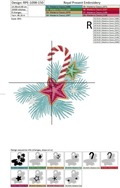 Machine Embroidery Design Christmas candy - 3 sizes