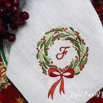 Christmas wreath with red bow - 2 sizes