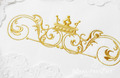 Classic ornament with crown Machine Embroidery Design - 4 sizes